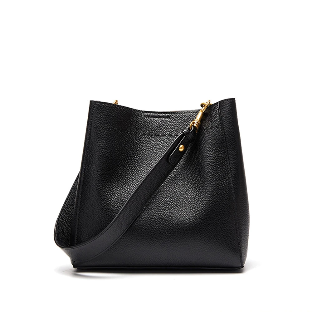 Bolsa Tote Feminina de Couro Genuíno