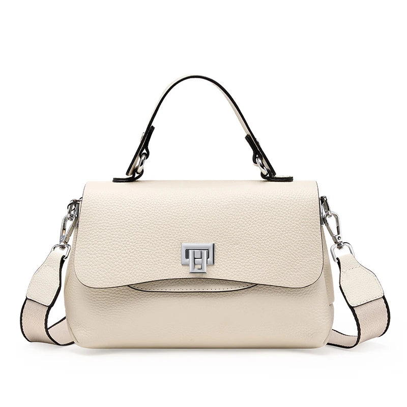Bolsa Tiracolo Feminina de Couro Genuíno