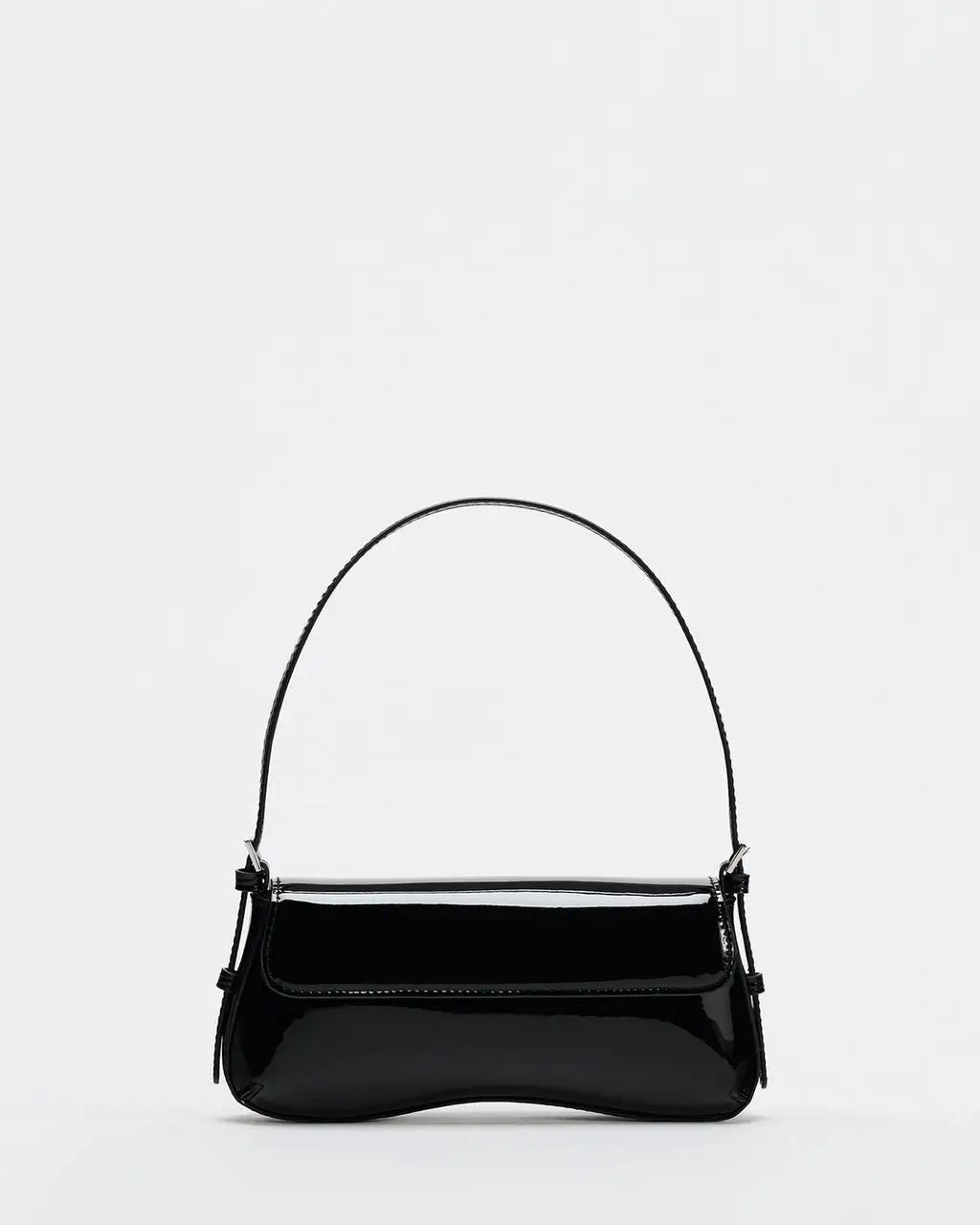 Bolsa Baguette Vermelha Elegante de Ombro