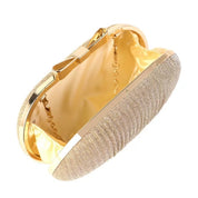 Clutch Elegante com Strass e Alça de Ombro