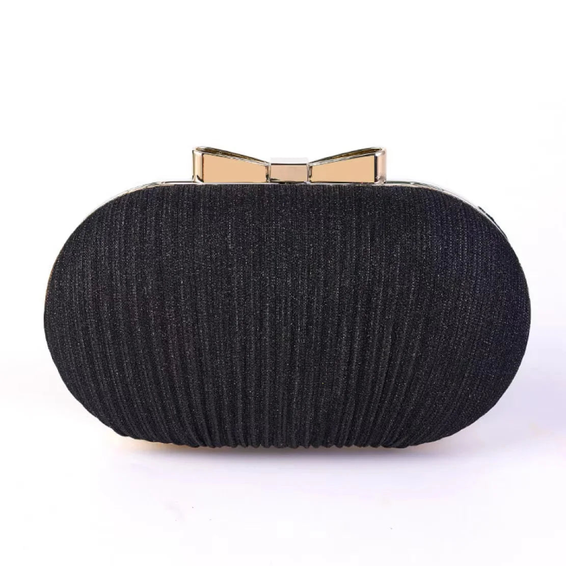 Clutch Elegante com Strass e Alça de Ombro