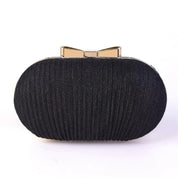 Clutch Elegante com Strass e Alça de Ombro