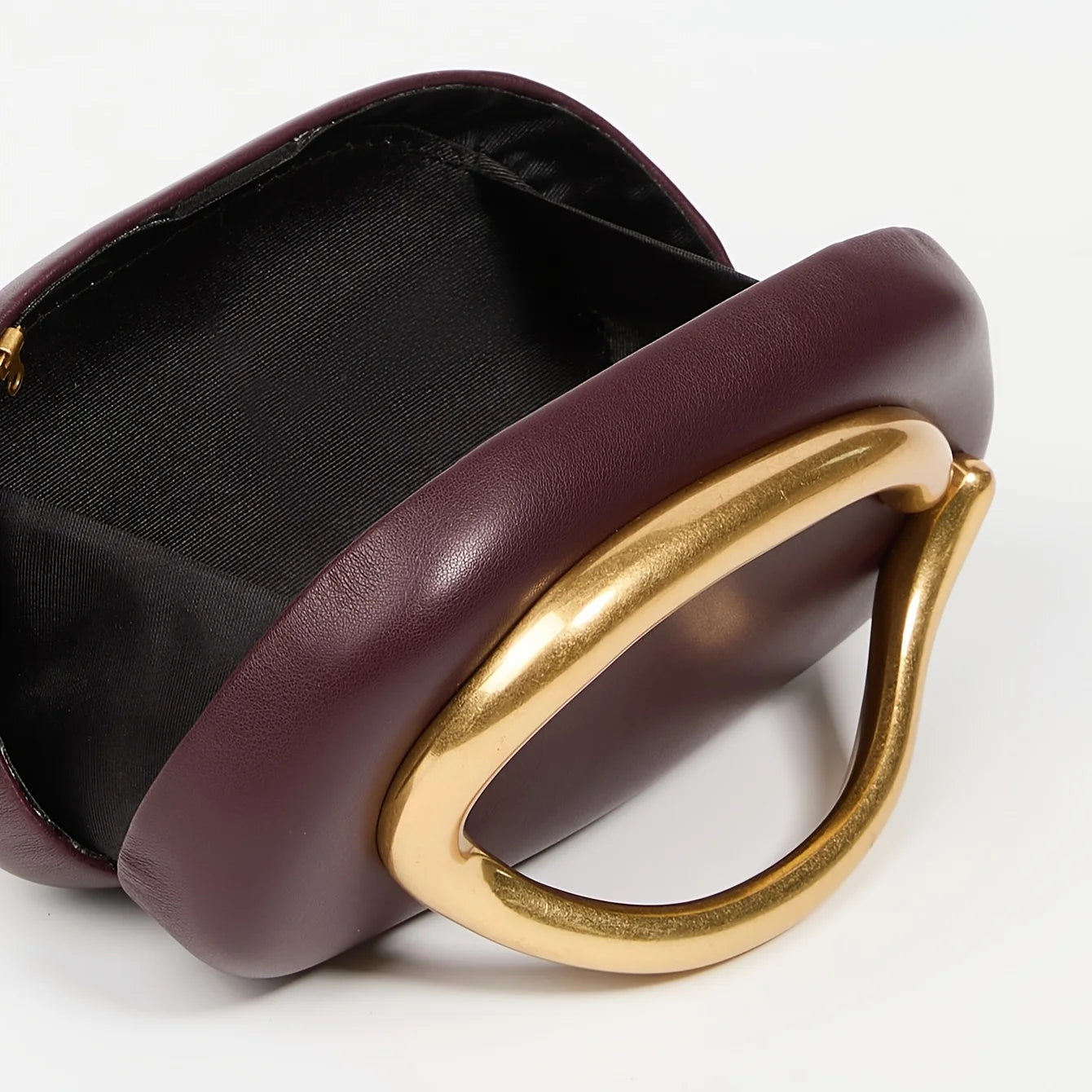 Bolsa Clutch Folheada a Ouro para Festa