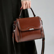 Bolsa Tiracolo de Couro Genuíno Feminina Elegante