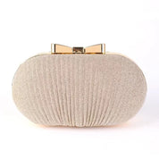 Clutch Elegante com Strass e Alça de Ombro
