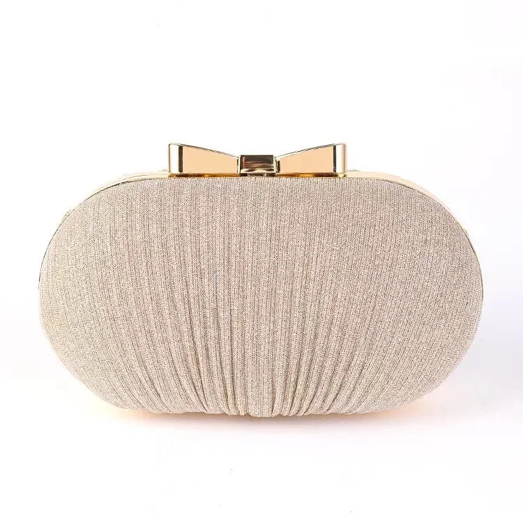 Clutch Elegante com Strass e Alça de Ombro