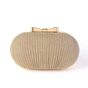 Clutch Elegante com Strass e Alça de Ombro
