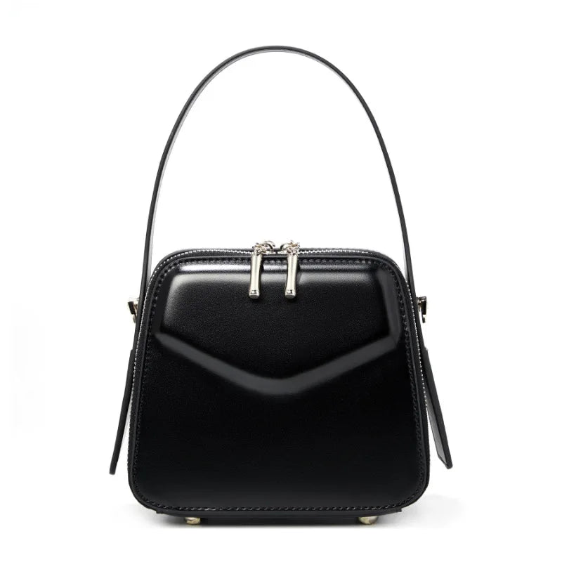 Bolsa Tiracolo Feminina de Couro Genuíno - Elegância e Praticidade