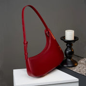 Bolsa Baguete de Couro Genuíno Feminina - Elegância e Estilo